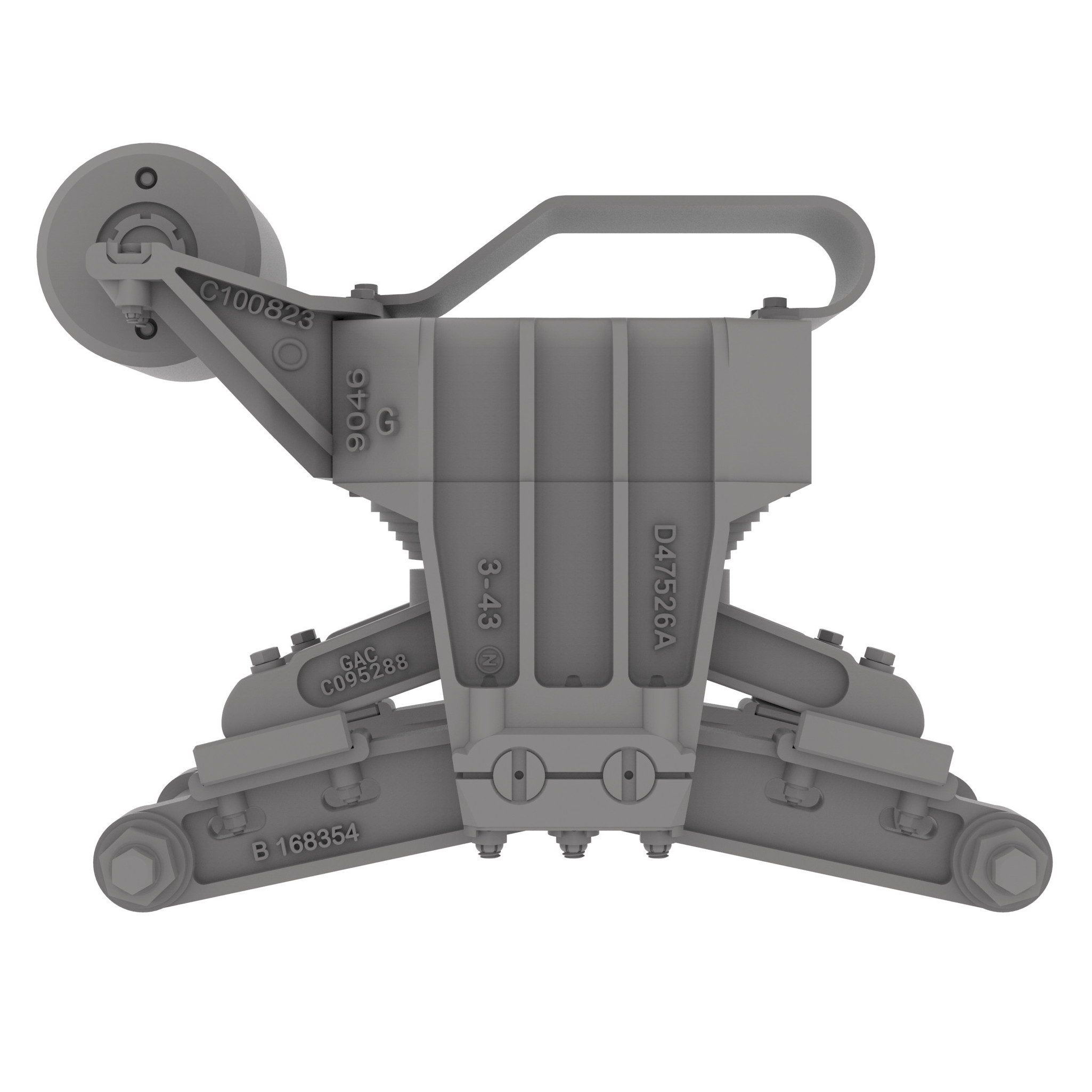Late VVSS Bogie -National Malleable Cast Variation type A