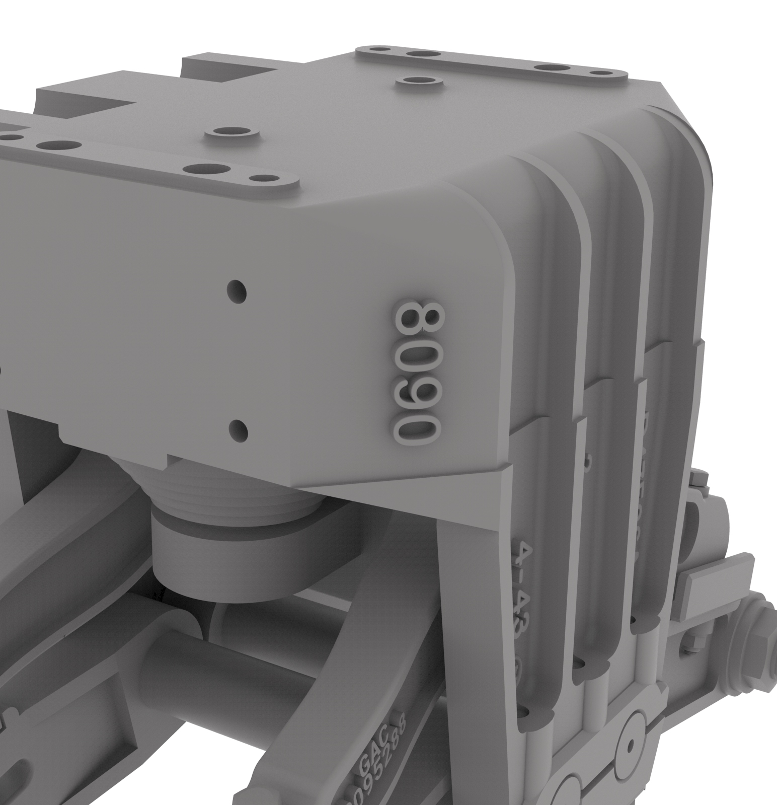 Late VVSS Bogie -National Malleable Cast Variation type B