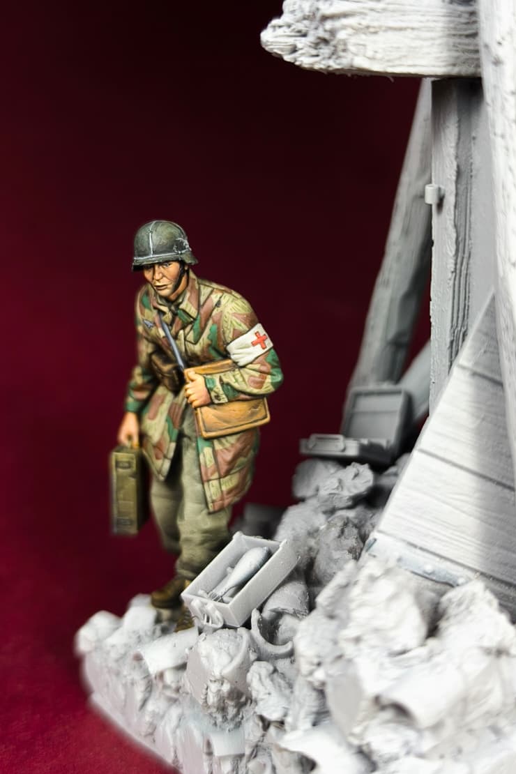 Fallshirmjager paramedic - 1944