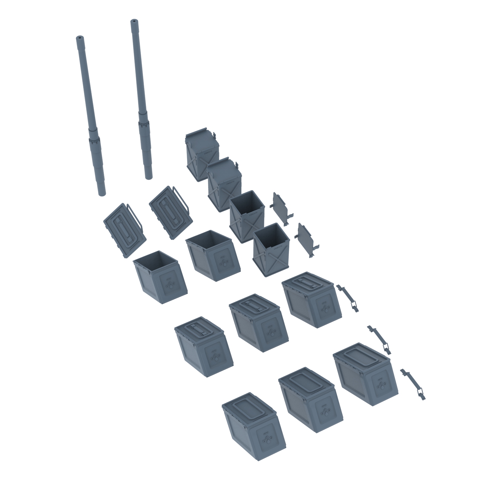 M2 accessories (include spent shell)