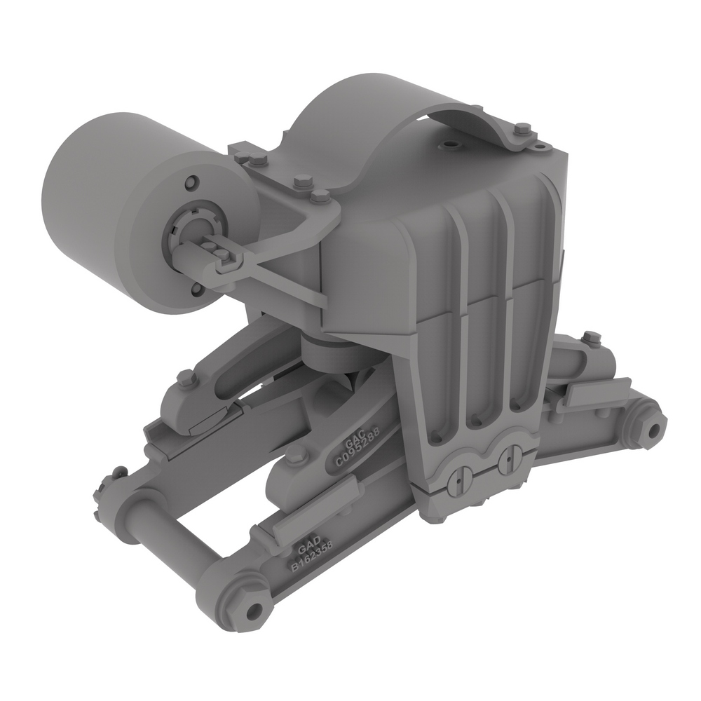 Very early VVSS Bogie - National Malleable and Steel Casting initial type (for M3A4 and early M4A4)