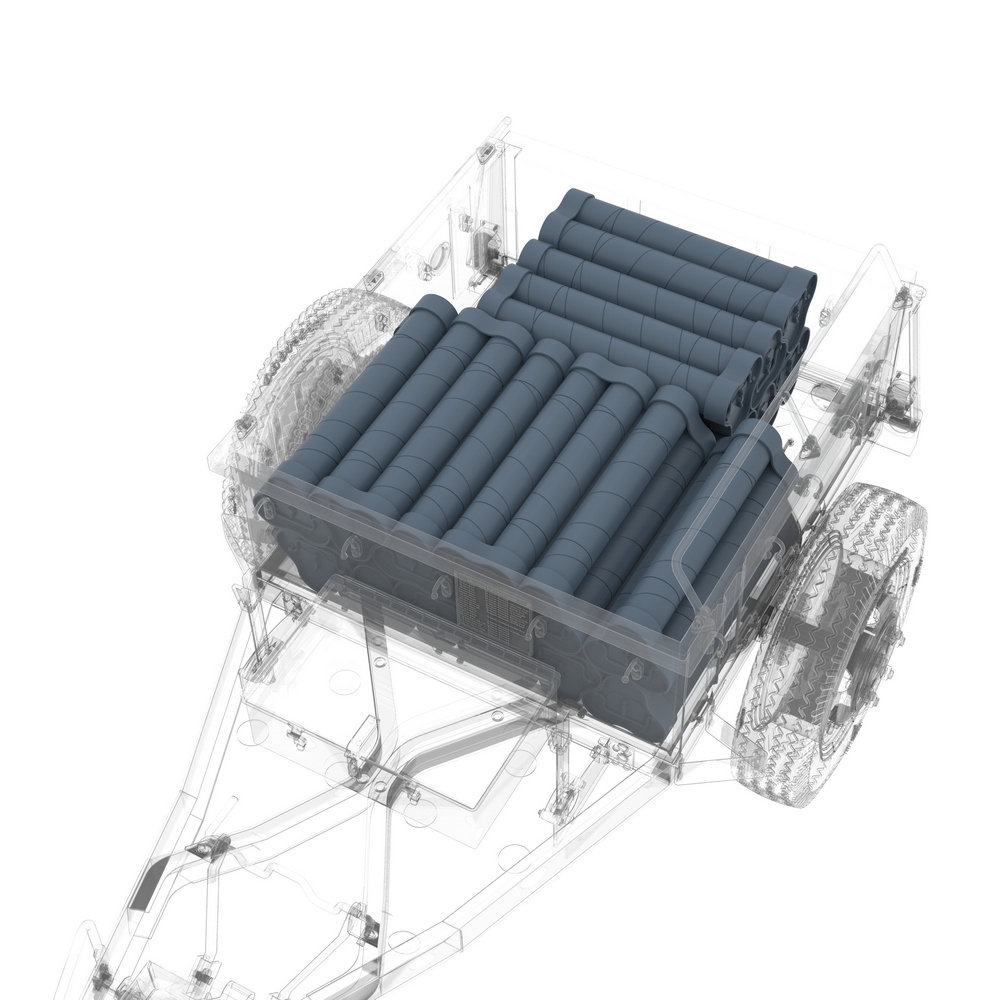 US 105mm fiber cases ammo load