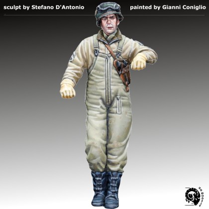 US Tank crew #3 - late winter gear
76mm turret with split loader hatch