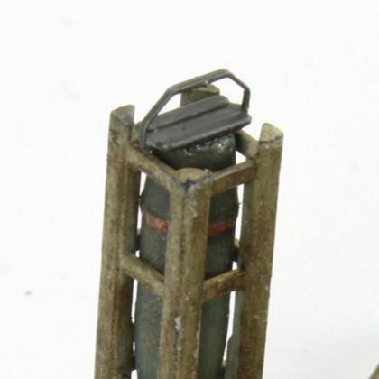 German 105 mm cases and shell