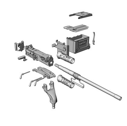 M2 with late correct pintle for GMC M10