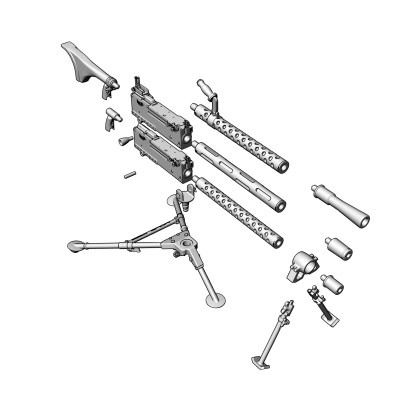 Browing 0,30 M1919 Total Set