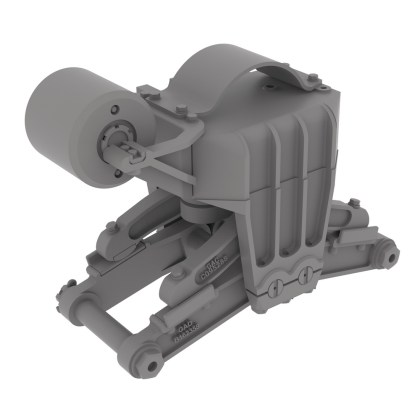 Very early VVSS Bogie - National Malleable and Steel Casting initial type (for M3A4 and early M4A4)