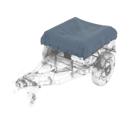 Canvas for M10 Ammunition Trailer