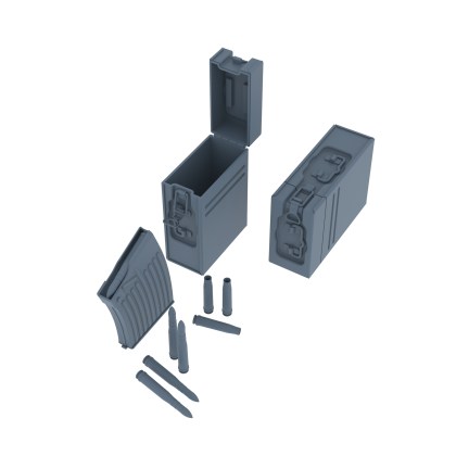 2 Cm Flak 30 ammo and cases