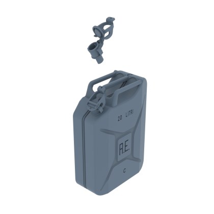 Italian RE fuel tank
